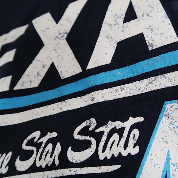 Gildan | Texas 45 Navy Blue Hoodie - Picture 2 of 2